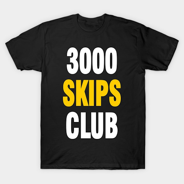 3000 SKIPS CLUB T-Shirt by Chandan